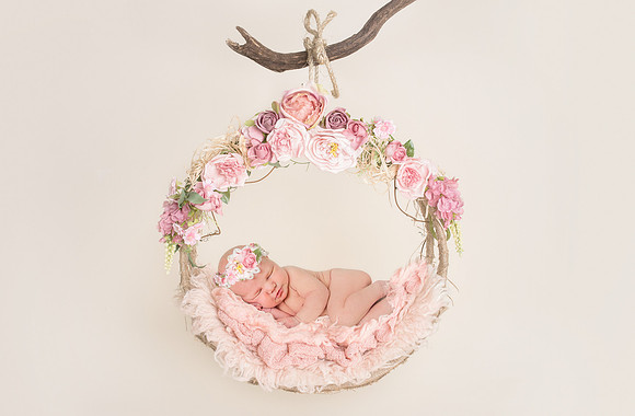 WoodlandSwingHammockFloraltop