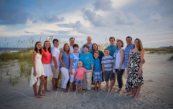 Shot 4 large group w/all family members