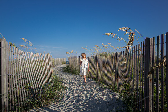 Shot 1 kids walking to beach